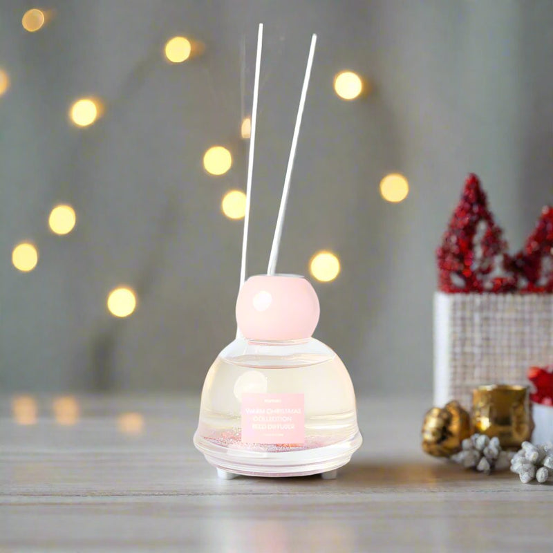 Mumuso Warm Christmas Collection Reed Diffuser (JASMINE & ROSE/120 ML)