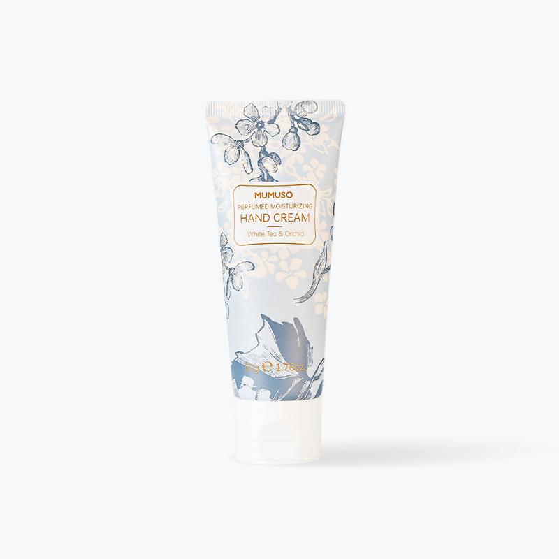 Mumuso Perfumed Moisturizing Hand Cream - White Tea & Orchid