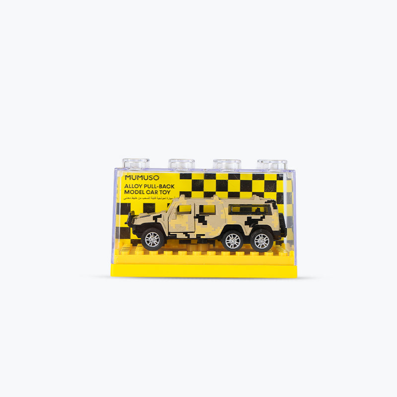 Mumuso Alloy Pull-Back Model Car Toy