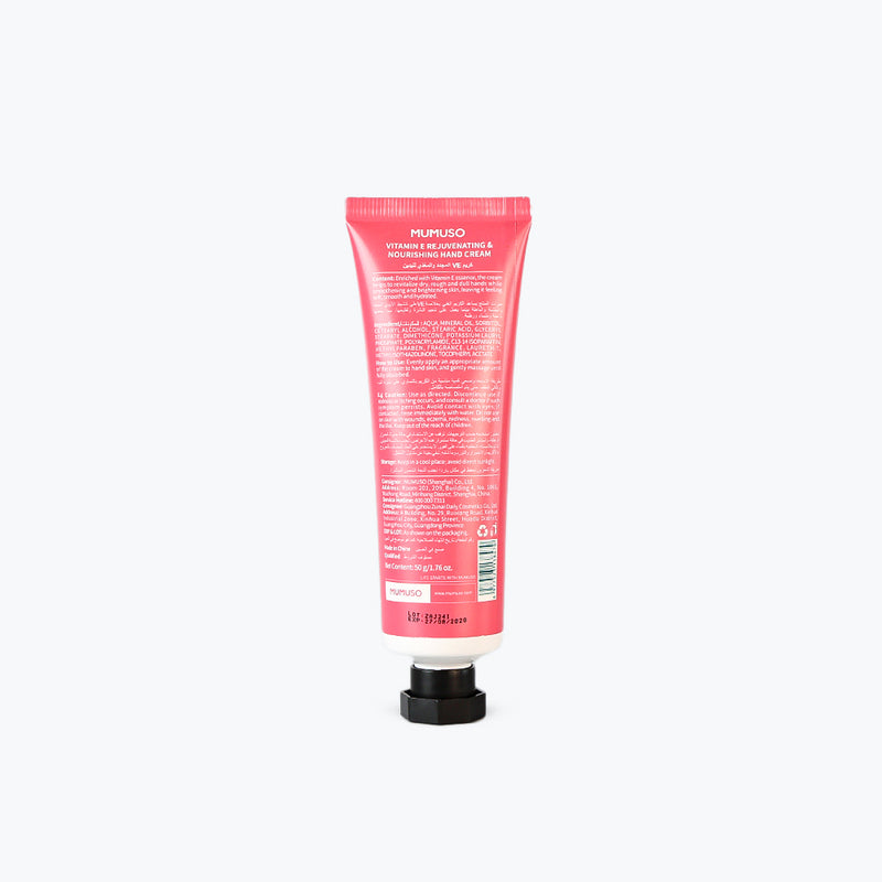 Mumuso Vitamin E Rejuvenating & Nourishing Hand Cream