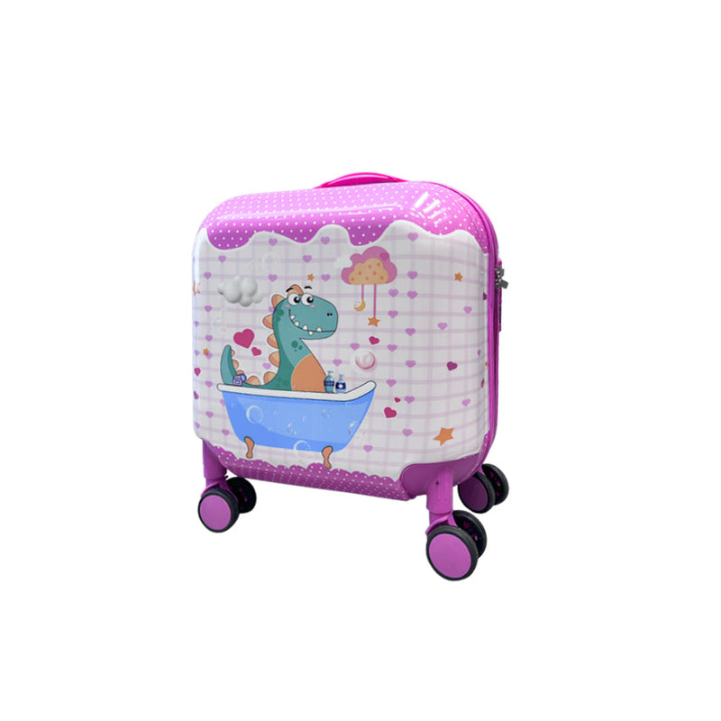 Mumuso Children's Trolley Case - Dinosaur (18in)