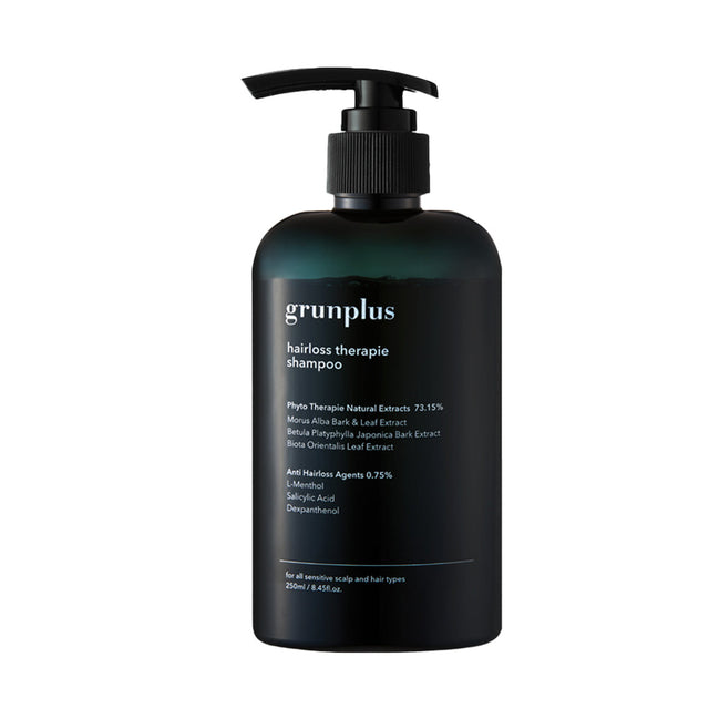Grunplus Hair Loss Therapie Shampoo 250 ml – Strengthen & Nourish with Herbal Power