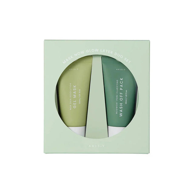 Axis-Y Mask Now Glow Later Duo Set