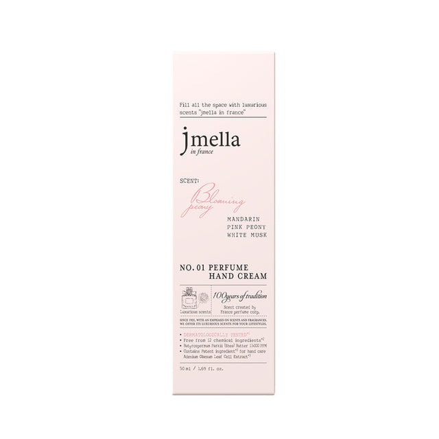 Jmella In France Blooming Peony Perfume Hand Cream - 50ml