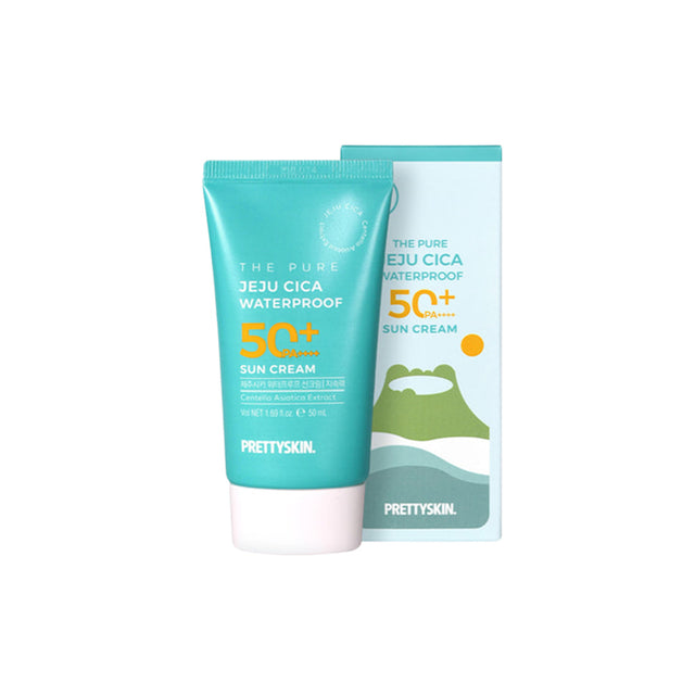 Prettyskin The Pure Jeju Cica Waterproof Sun Cream 50ml