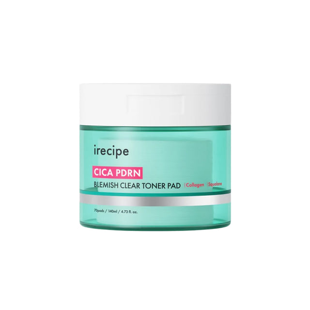 Irecipe Cica Pdrn Blemish Clear Toner Pad 140ml