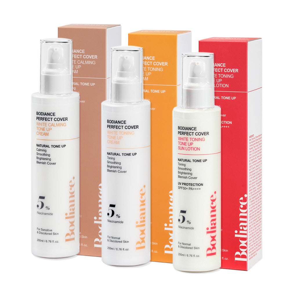 Bodiance Perfect Cover White Toning Tone Up Cream, 200ml