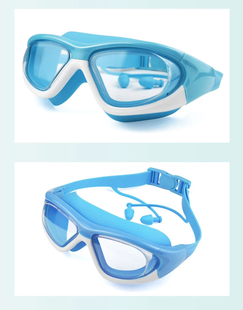 Mumuso Anti-Fog Goggles - Blue and White