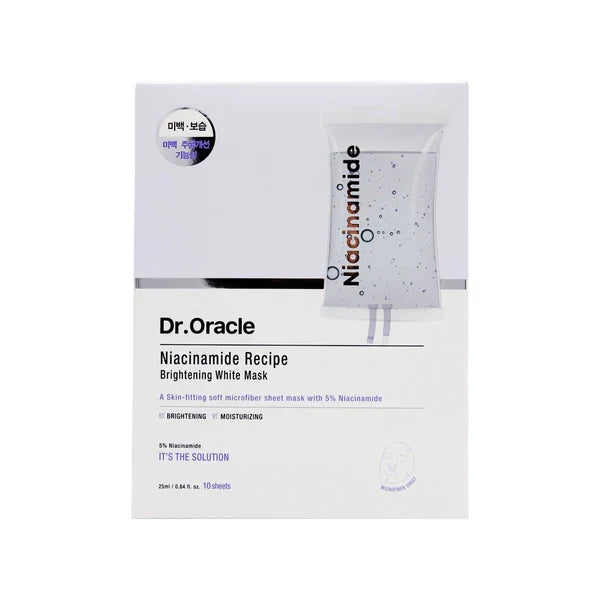 Dr.Oracle Niacinamide Recipe Brightening White Mask-1Ea
