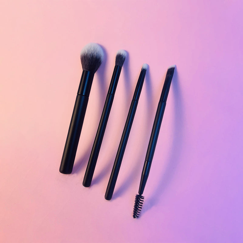 Mumuso Makeup Brush Set - 4pcs