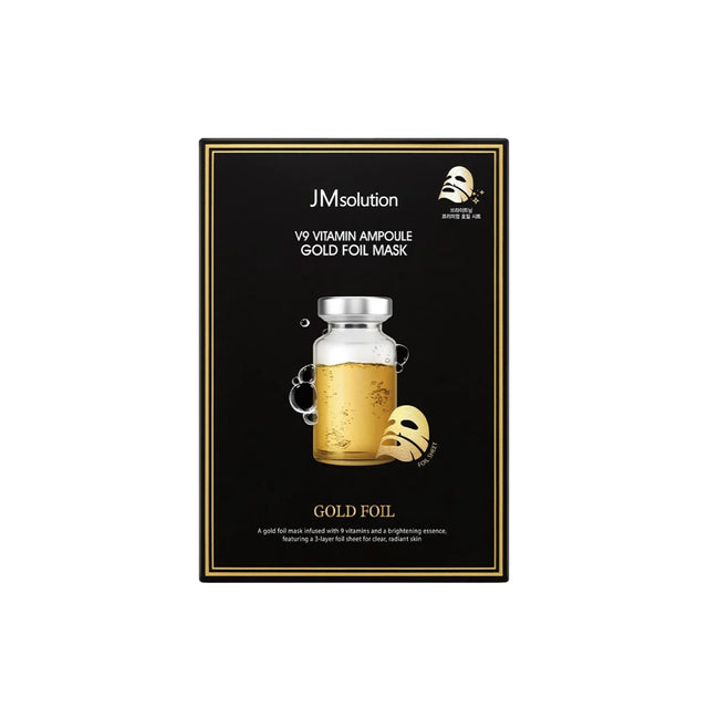 Jmsolution V9 Vitamin Ampoule Gold Foil Mask