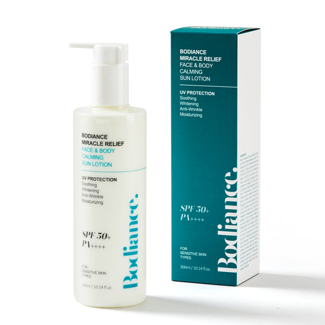 Bodiance Miracle Relief Face & Body Calming Sun Lotion, 300ml