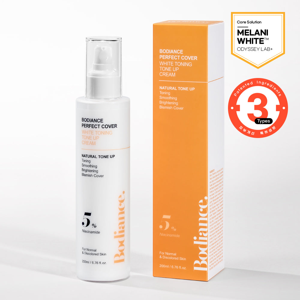 Bodiance Perfect Cover White Toning Tone Up Cream, 200ml