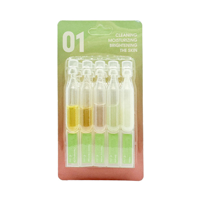 Mumuso Travel Pack Facial Wash Set - 10pcs (1.5ml)