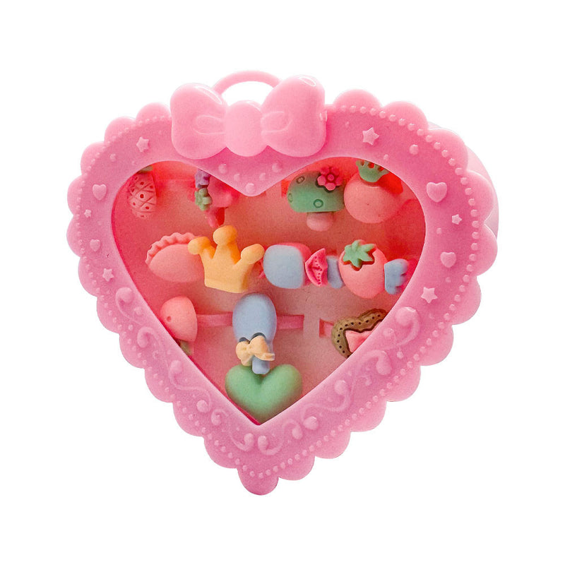 Mumuso Heart Shaped Jewelry Box - Small