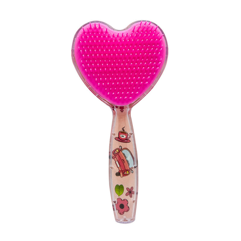 Mumuso Color Ball Love Handle Comb - Mix Color