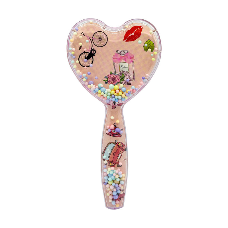 Mumuso Color Ball Love Handle Comb - Mix Color