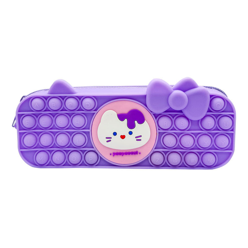 Mumuso Stress Relief Pencil Case - Cute Cat