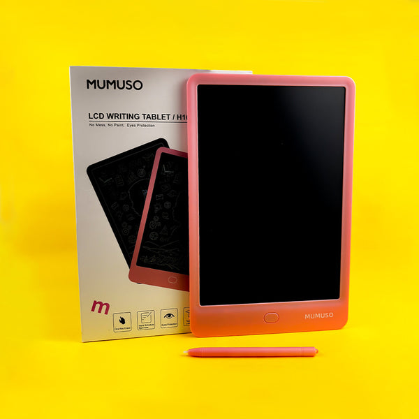 Mumuso LCD Writing Tablet for Kids, H10L, Pink