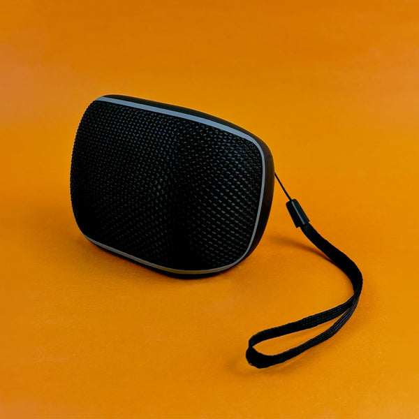 Mumuso Mini Portable Bluetooth Speaker, Black