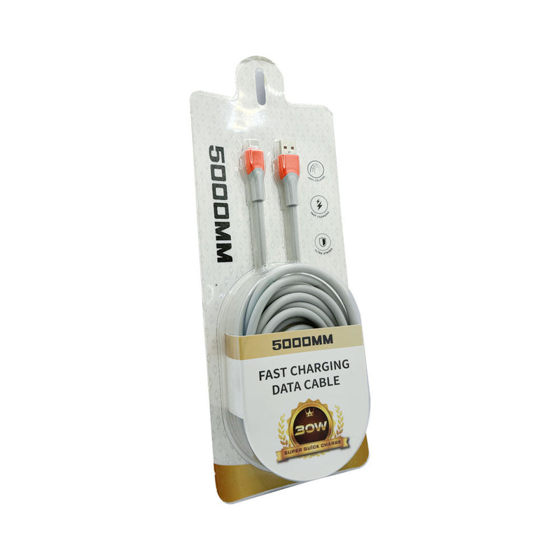 Mumuso 30 Watts Data Cable - Type C (5m)