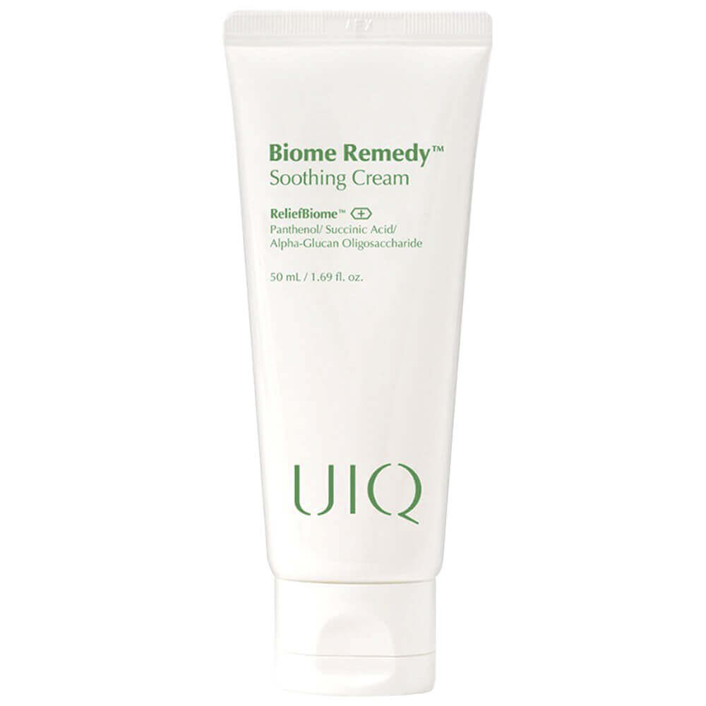 UIQ Biome Remedy Soothing Cream 50 ml white tube with green lettering