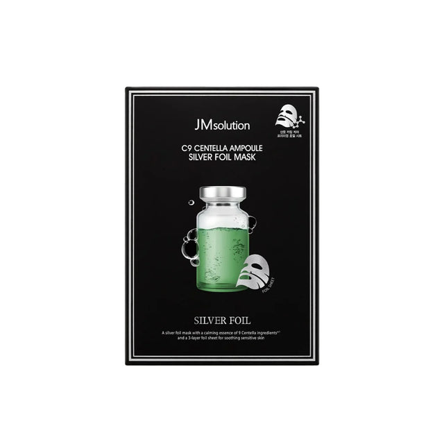 Jmsolution C9 Centella Ampoule Silver foil mask