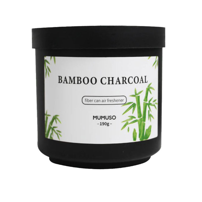 Mumuso Fiber Can Air Freshener - Bamboo Charcoal