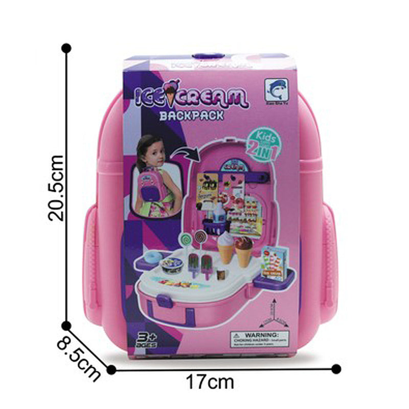 Mumuso Simulated Dessert Schoolbag Toy - Pink