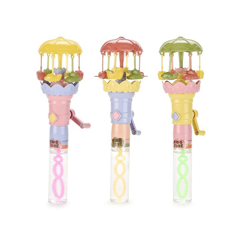 Mumuso Bubble Wand with Carousel Head Design - Random Color