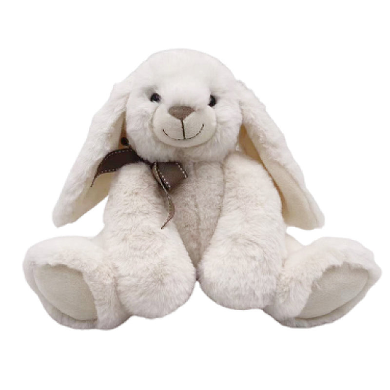 Mumuso Plush Toy Cut Rabbit In Sitting Position - White