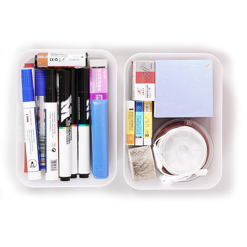 Mumuso Rectangular Transparent Storage Box - Small