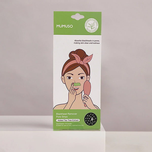 Mumuso Blackhead Remover Pore Strips - Tea Tree