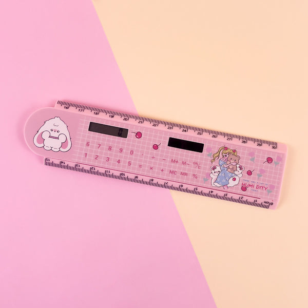 Mumuso Folding Ruler with Calculator