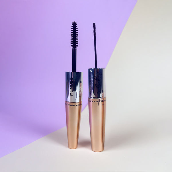 Mumuso Double-Ended Lengthening Mascara - Brown (#02)