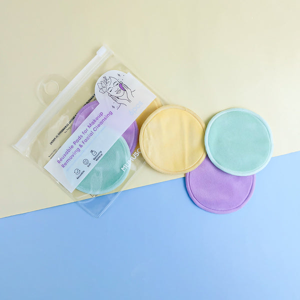 Mumuso Reusable Pads For Makeup Removing & Facial Cleansing